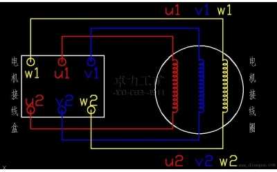 三相异步电动机接线图
