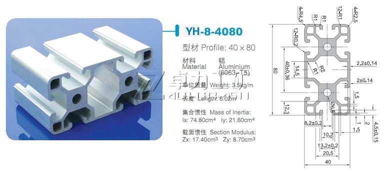 4080工业铝型材